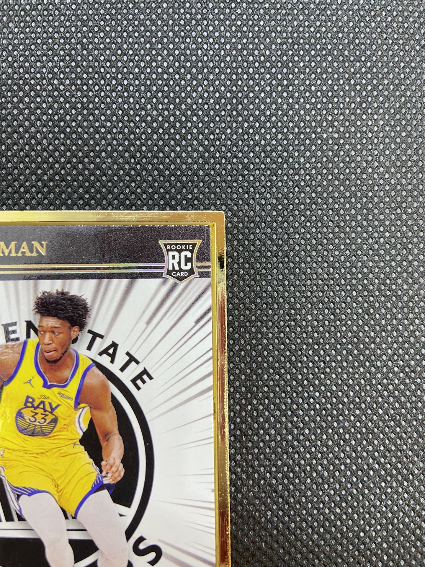 2021 Panini Noir James Wiseman RC FOTL #’d /11