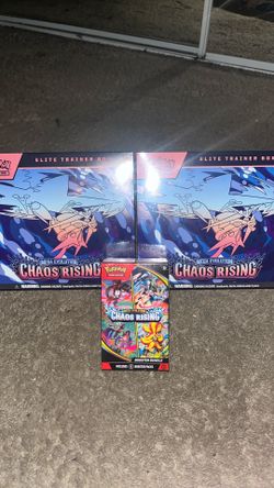 Chaos rising ETB and booster bundle
