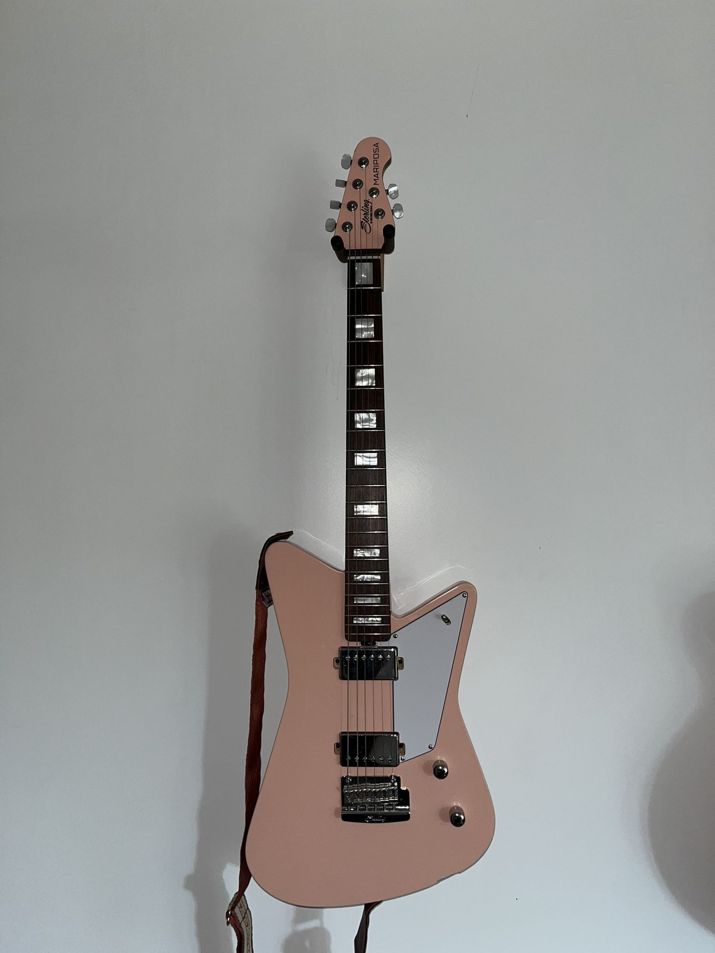 Pink Mariposa Sterling Guitar 