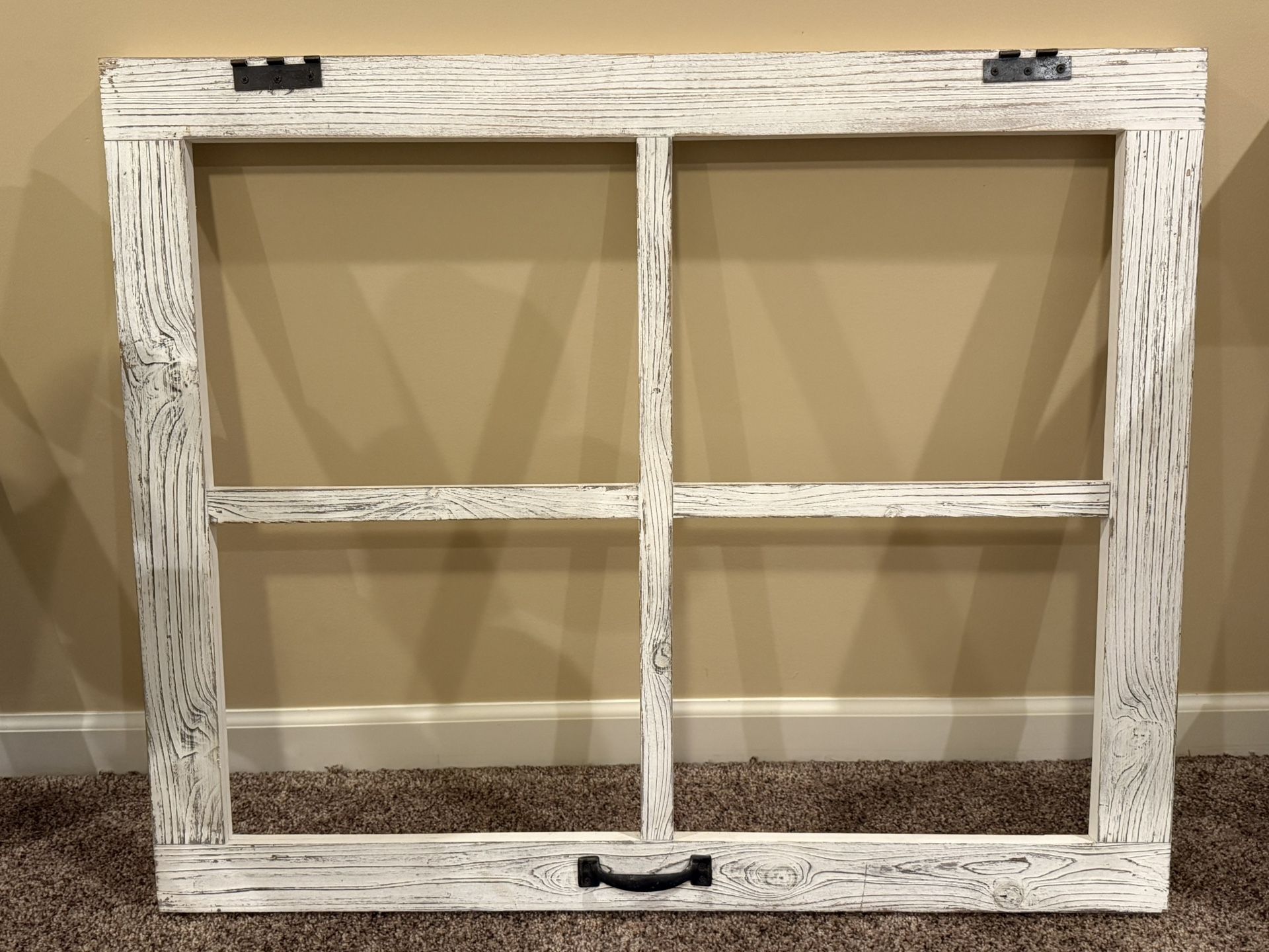 Farmhouse decor Wooden Window Frame