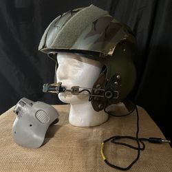 Cold War Era Military Flight Helmet 