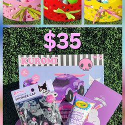 Hello Kitty Easter Kids Gift Basket (Delivery Available) 🛻🔥