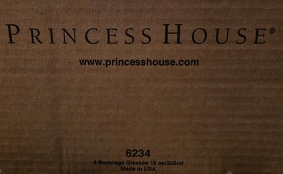 Princess House Beverage Glasses