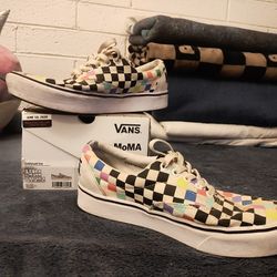 Vans ComfyCush Era MoMA Checkerboard - Women's Size 10