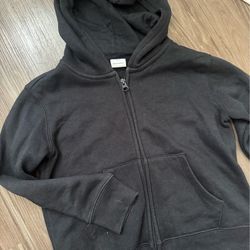 Black jacket small size 6-7