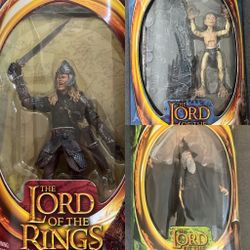 Gollum, Eomer, Gandalf LOTR Figure Bundle 