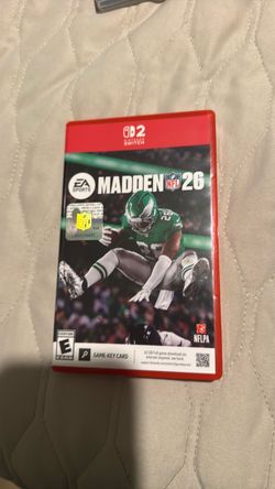 Madden 26 for Nintendo switch 2