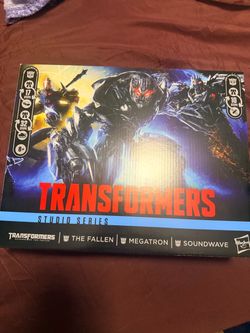 Transformers Studio Series The Fallen Megatron Soundwave Set