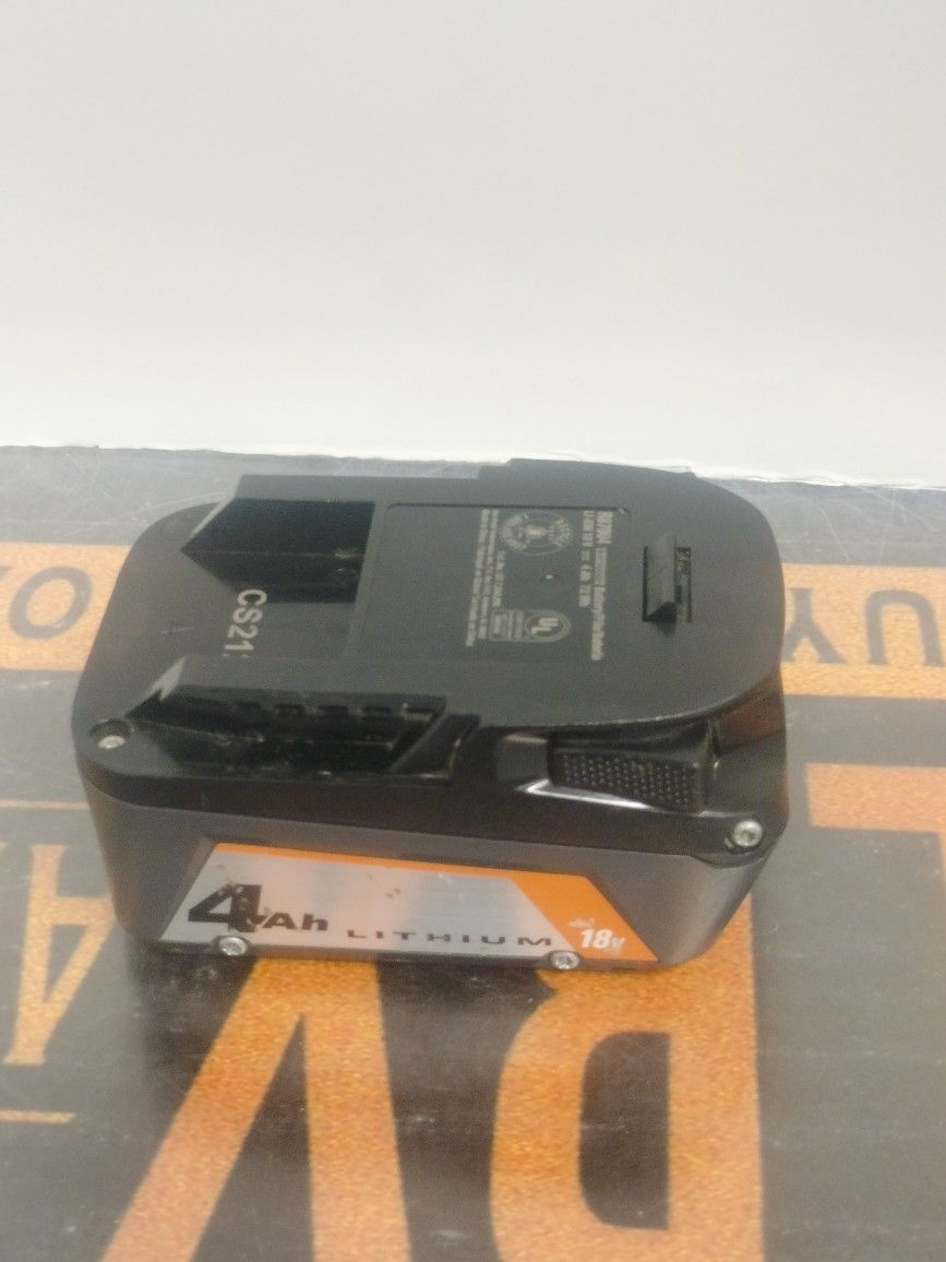 Rigid 4ah Battery