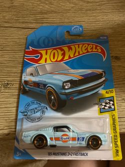 Hot Wheels ‘65 Mustang 2+2 Fastback hw speed graphics collection