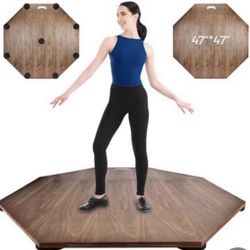 New Portable Dance Floor 48"' L x 48'W Tap Board for Dancing And Tap Dancing $80