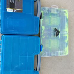 3 Double sided Tackle box 