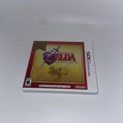 Nintendo 3DS The Legend of Zelda: Ocarina of Time 3D - Red New Unused Open