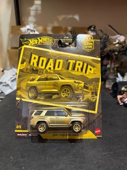 Hot Wheels Car Culture Road Trip 2018 Toyota 4 Runner 0/5 GOLD CHASE