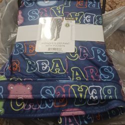 Women's Care Bears Sleep Pants Size Xlarge 