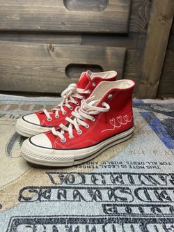 “Valentine’s day” Converse high top 