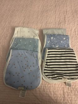 6 Keababies Thick Burp Cloths