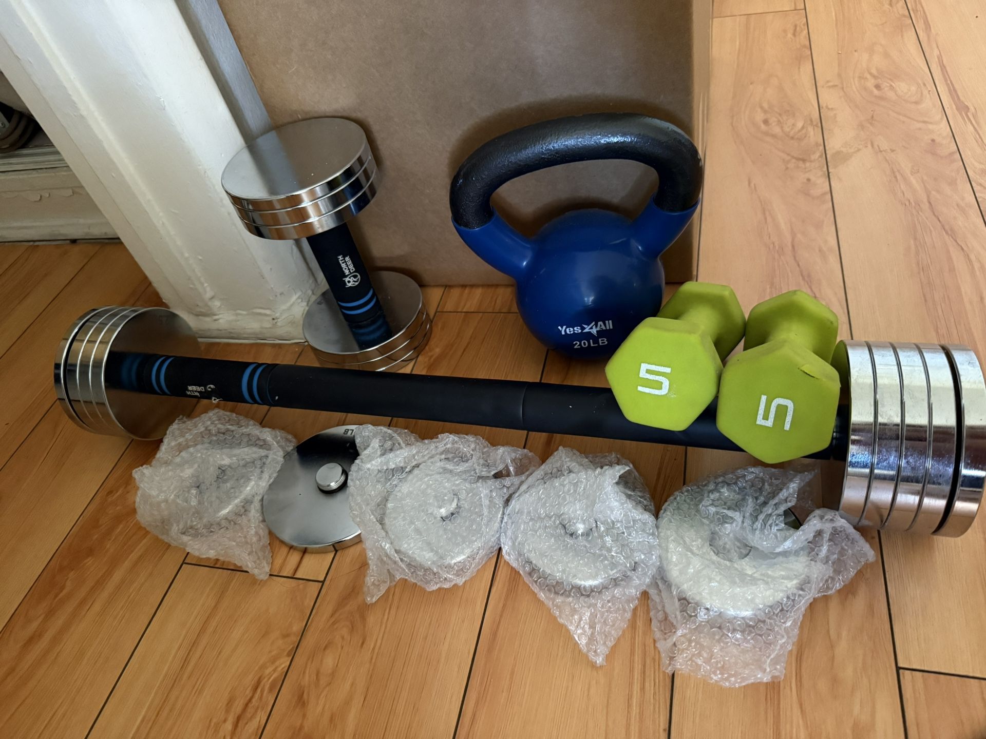 πͺ Set of Mixed Weights β Perfect Condition