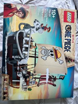 Lego ONE Piece The Going Merry Pirate Ship Building Blocks - Pretend Play Adventure Toy for Boys & Girls, 10+ - Straw Hat Crew Toy Figures & Playset f