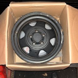 15x8 Steel Wheels W New Valve Stems 5x114.3