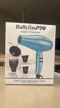 BaBylissPRO Nano Titanium Xtreme Hair Dryer,
