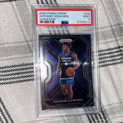 Anthony Edwards Panini Prizm 