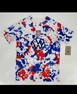 Nike Team USA VW World Cup Olympic Soccer Jersey Tie Dye Men's Size M DM9553-101