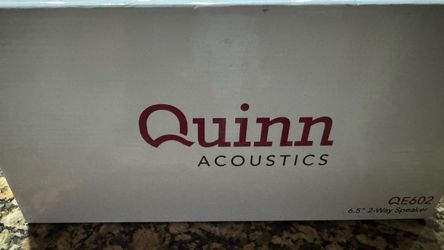 NEW Quinn Acoustics 6.5” Car Speakers – Component + Coaxial Sets – $100