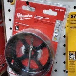 MILWAUKEE  4 3/8"  RECESSED LIGHT HOLE SAW 