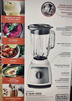 Black & Decker Glass Jar DuraproBlender🍧