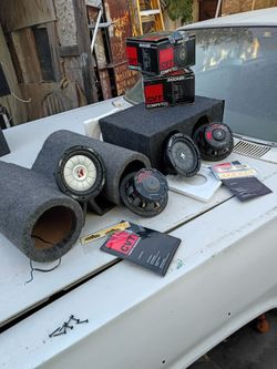 Kicker 6.5 subwoofers