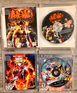 Tekken 6 & Ultimate Marvel vs. Capcom 3 PS3