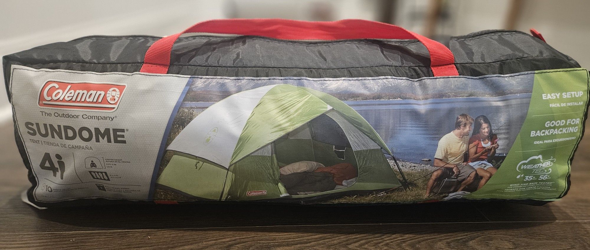 coleman sundome 4 person tent