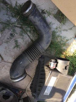 Stock intake came off 05 GMC Duramax