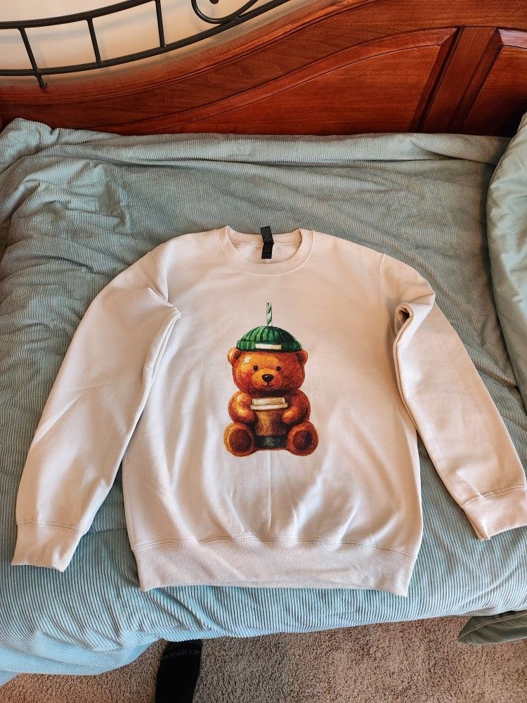 Bear cup sweatshirt