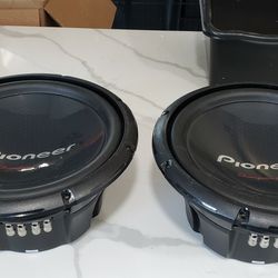 Pioneer Championship 12s subwoofers