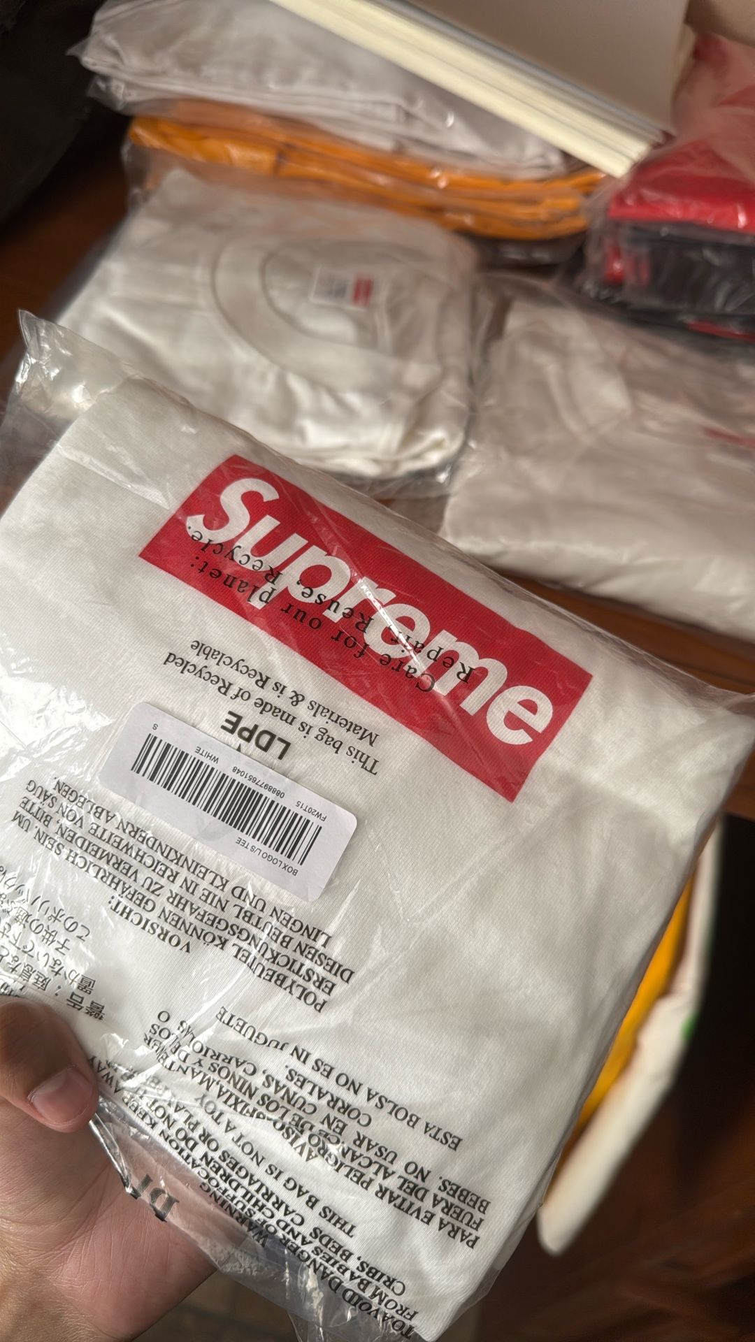 Supreme Long Sleeve Box Logo