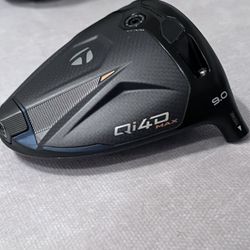 New 2026 TaylorMade Qi4D MAX 9* Driver Head