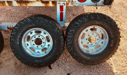 Pair 16 Inch ... 8 Lug. Chevy 2500 Hd