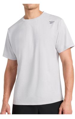 Brandnew(M/L/XL)Reebok Men's Small Logo Short Sleeve Crewneck T-Shirt, Standard Fit,Breathable