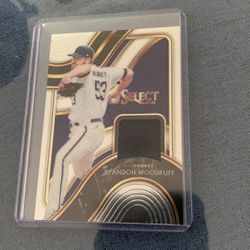 2021 Select Baseball Brandon Woodruff Jersey 