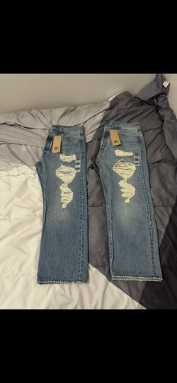 New Levi’s 501 Jeans, Size 34 — 2 Pairs