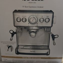 19 bar espresso maker