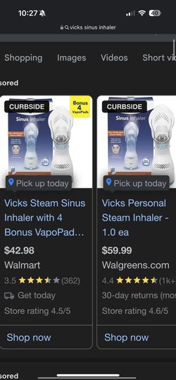 Vicks Nasal Inhaler