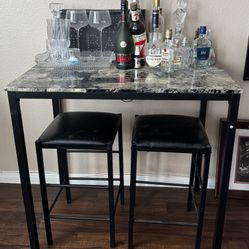 Nice Bar Table With Chairs 