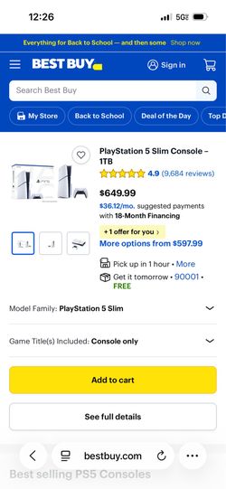 PlayStation 5 1tb