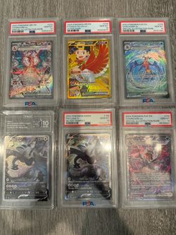 Pokemon slabs and sealed FS/FT