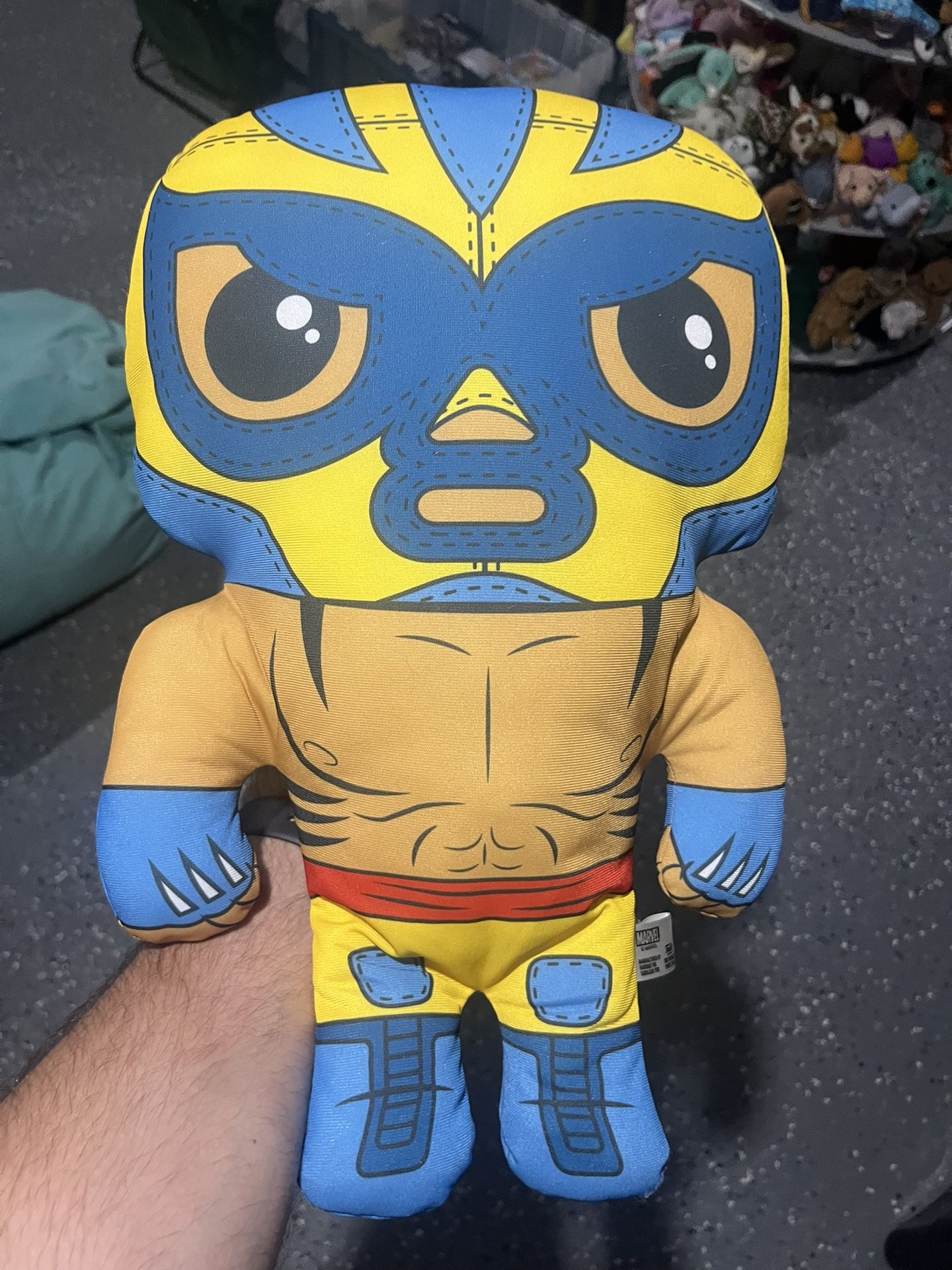 Lucha Wolverine Plush - Marvel & Funko