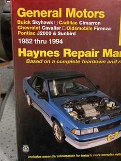 Haynes Repair Manual #38015 GM 82-94