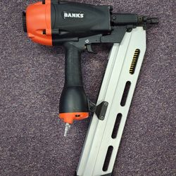 Banks Framing Nailer 21° Round Head Nail 2-3.5"s